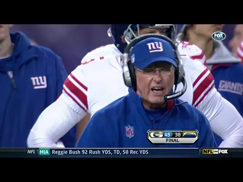 Giants vs Patriots 2011 Week 9