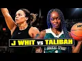 These lady s made there trenches debut in style J whit vs Talibuh