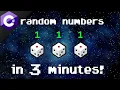 C random numbers