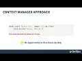Get Started Using Python Context Managers and the with Statement