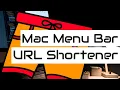 Build Mac OS Menu Bar URL Shortener Application Without Using XCode