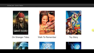 Simple Movies Trailer Website - With Python
