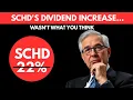 Why SCHD Dividend Growth Suddenly Stopped (The Rebalancing Secret Nobody Talks About)