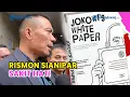 Lagu RISMON SIANIPAR SAKIT HATI❗BUKU JOKOWI'S WHITE PAPER DISEBUT BUKAN KARYA ILMIAH