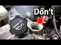 DONT EVER CHANGE THE ENGINE OIL IN YOUR BMW