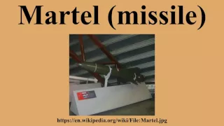 Martel Missile 