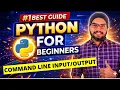 Command Line Input Output in Python Python Tutorials For Beginners