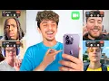 I FaceTimed 100 YouTubers WITHOUT Them Knowing