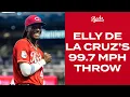Lagu Elly De La Cruz's INSANE 99.7 MPH throw