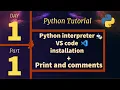 Python installation in windows How to install VS code visual studio code learn python in 10 days