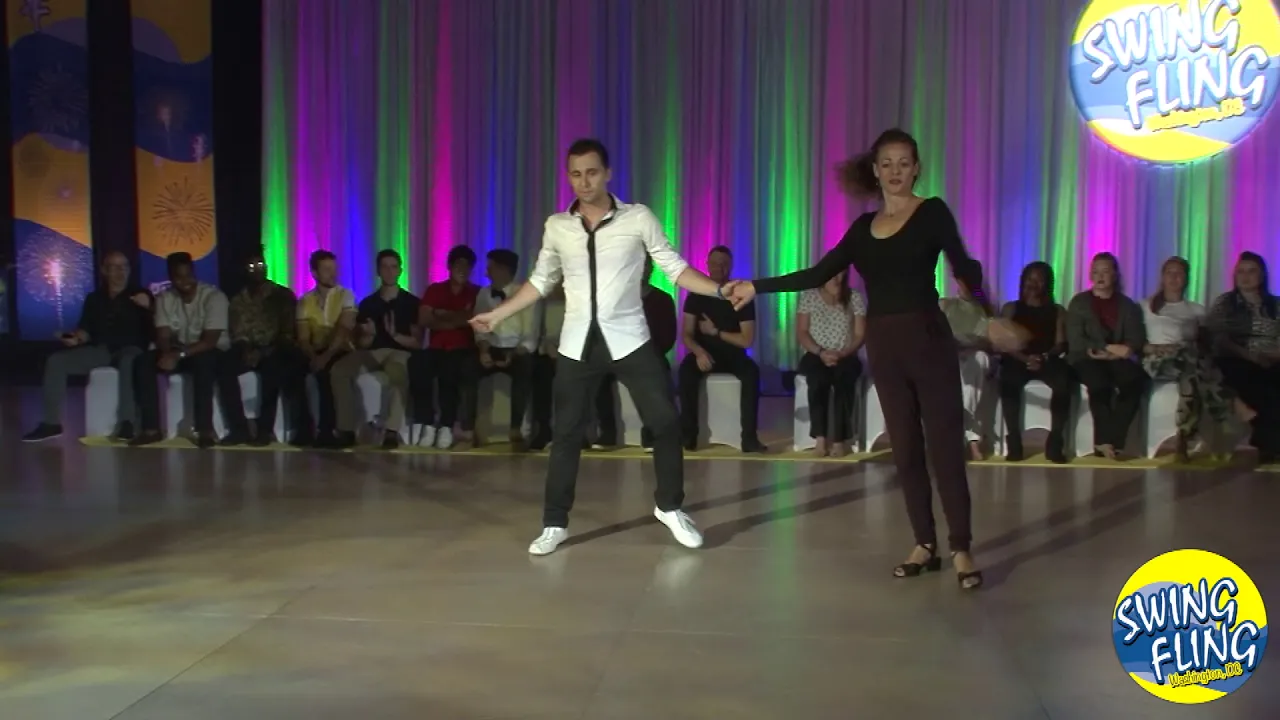 Swing Fling 2018 All Star Jack & Jill Kyle FitzGerald & Jes Ann Nail