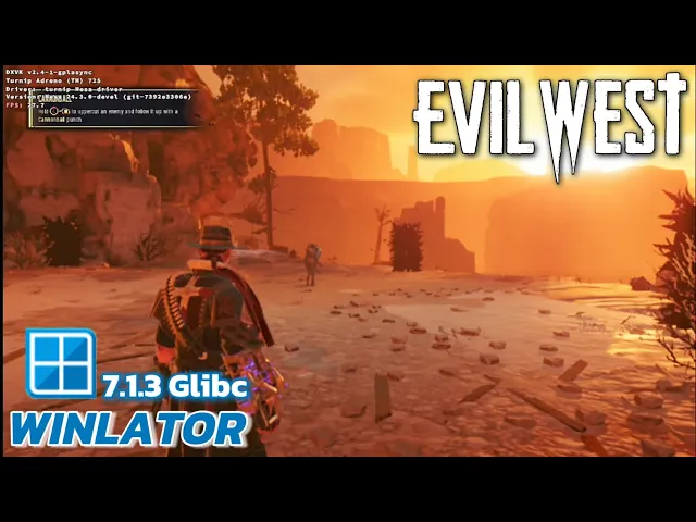 Winlator Glibc (Afei) - Gameplay Evil West (Windows) On Android