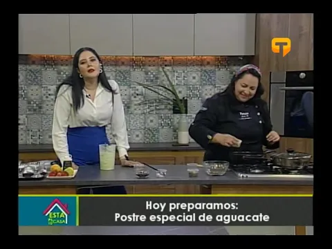 Hoy preparamos postre especial de aguacate