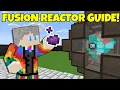 How to build a Fusion Reactor Make Antimatter - Mekanism Guide