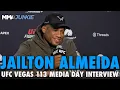 Lagu Jailton Almeida fixed 'aggression' issue, wants Volkov rematch or Ciryl Gane | UFC Vegas 113
