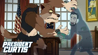 Lincoln's New Civil War | President Curtis | adult swim