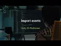 Unity 2D Import assets