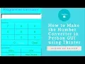 Programmer Calculator in Python Number System Converter Python Calculator