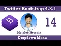 Bootstarp 4 2 1 Part 14 Dropdown Menu
