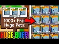 The PINATA MAZE Update Got A HUGE BUFF Gargantuan Pets Are SO EASY NOW Pet Simulator 99