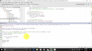 Lesson 7 Python Data Structures Dictionaries