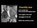 Chantilly lace The Big Bopper  wirh lyrics