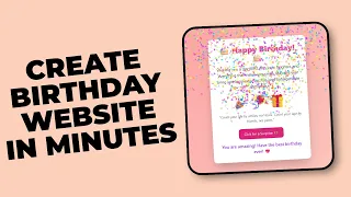 how to create website for birthday wishes using ai no coding required