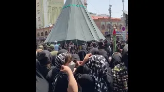 ازدحام جمعیت در بازار تهران برای برگزاری مراسم عاشورا 