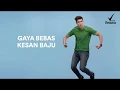 Tiada chance untuk kesan baju dengan Rexona Men Invisible Dry!