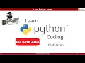 Python Programming - Learn