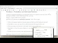 Problem 1 WebAssign Lesson 1 Sample Discussion