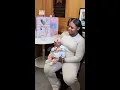Mom reunites with NYPD officers who helped deliver her baby