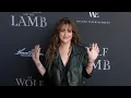 Clementine Heath on the red carpet at the premiere of The Wolf and the Lamb