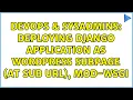 DevOps SysAdmins Deploying Django application as Wordpress subpage at sub url mod-wsgi