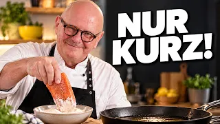 Lachs braten: Der 1-Sekunden-Trick für die Knusperkruste