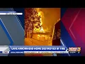 Fire in Lake Arrowhead destroys three-story home