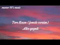 Lagu Tere Naam female version full song lyrics video