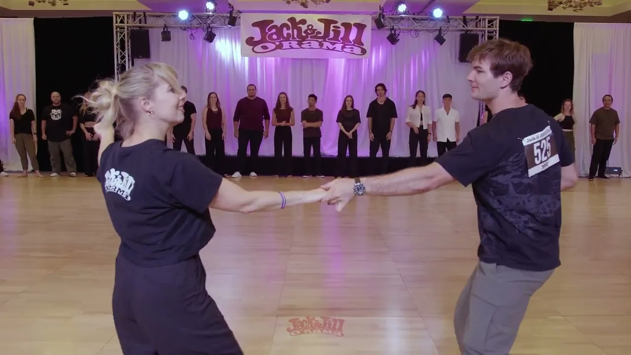 Justin Kereszturi & Sierra Burford - 1st place Open Strictly Finals - Jack&Jill O'Rama 2025