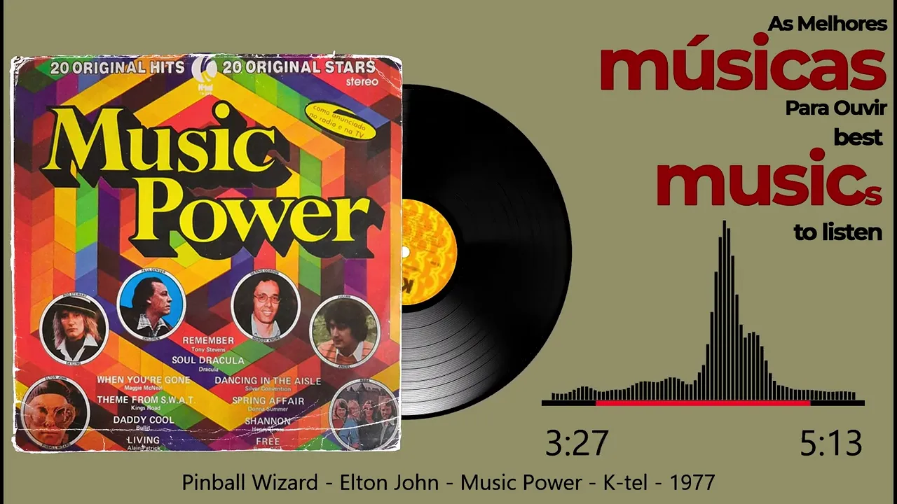 Pinball Wizard - Elton John - Music Power - K-tel - 1977