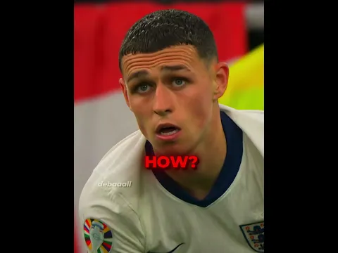 Foden Was Shocked by Dumfries's save 😲