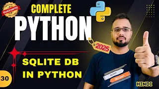 Python Tutorial in Hindi - CRUD Operations using sqlite3
