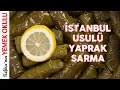 Lagu İstanbul Usulü Mükemmel Zeytinyağlı Yaprak Sarma Tarifi | Kolay ve Lezzetli🤤