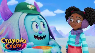 Ice To Meet You! ❄️ | Crayola Crew | Cartoons for Kids