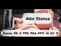 Error Code SA 0 SPN 3216 FMI 10 OC 2 - Intake NOx Sensor