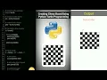 Creating Chess Board using Python Turtle Programming