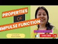 Properties of unit impulse function Dirac delta function Circuits systems