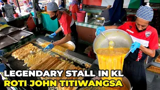 Download MALAYSIAN STREET FOOD LEGEND - Roti John Titiwangsa, Kuala Lumpur MP3