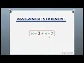 Assignment Statement in Python