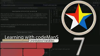 JavaScript Basic 7 Initializing Variables FreeCodeCamp