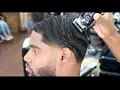 BARBER TUTORIAL HOW TO CUT 360 WAVES TAPER FADE MUST SEE